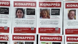 Relatives of American-Israeli hostages press for release