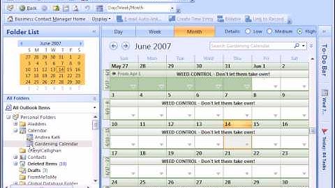 Share your Outlook 2007 calendar with others