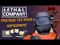 Tuto lthal company  partagez vos mods avec vos amis facilement avec r2modman 