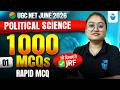 UGC NET Political Science 2026 | Paper 2 Political Science 1000 Most Important MCQs Questions
