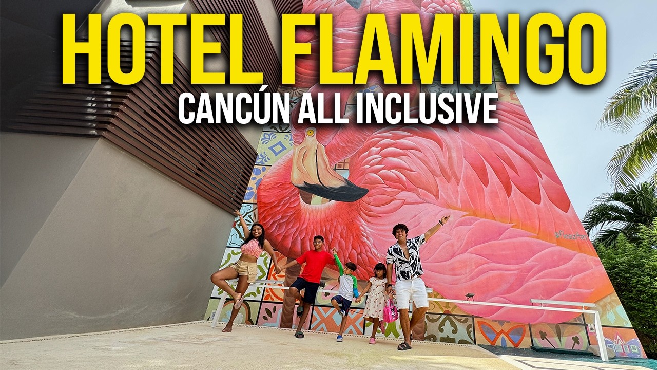 Hotel FLAMINGO 🦩 All Inclusive 🌊 ¿El hotel más BARATO 💸 de Cancún? Lo BUENO y LO MALO 🔴