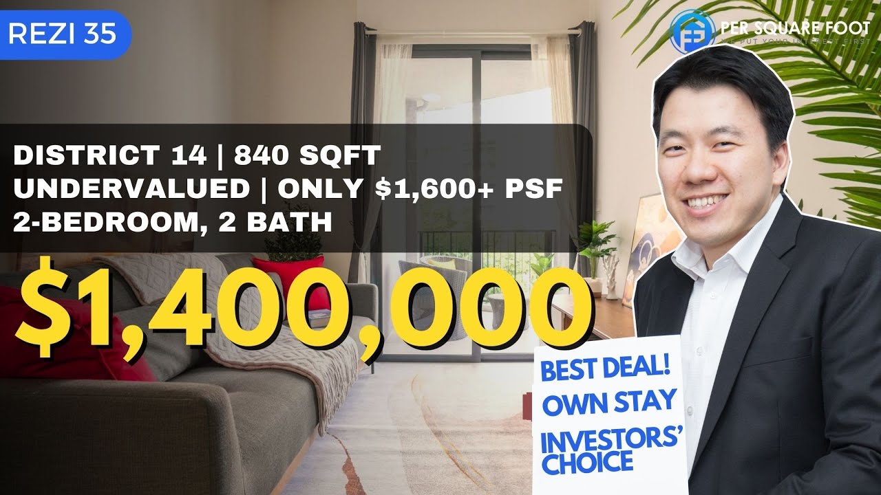 [SOLD BY PSF] Undervalued 2-Bedroom in Paya Lebar Commercial Hub at Only $1600+ PSF or $1,400,000