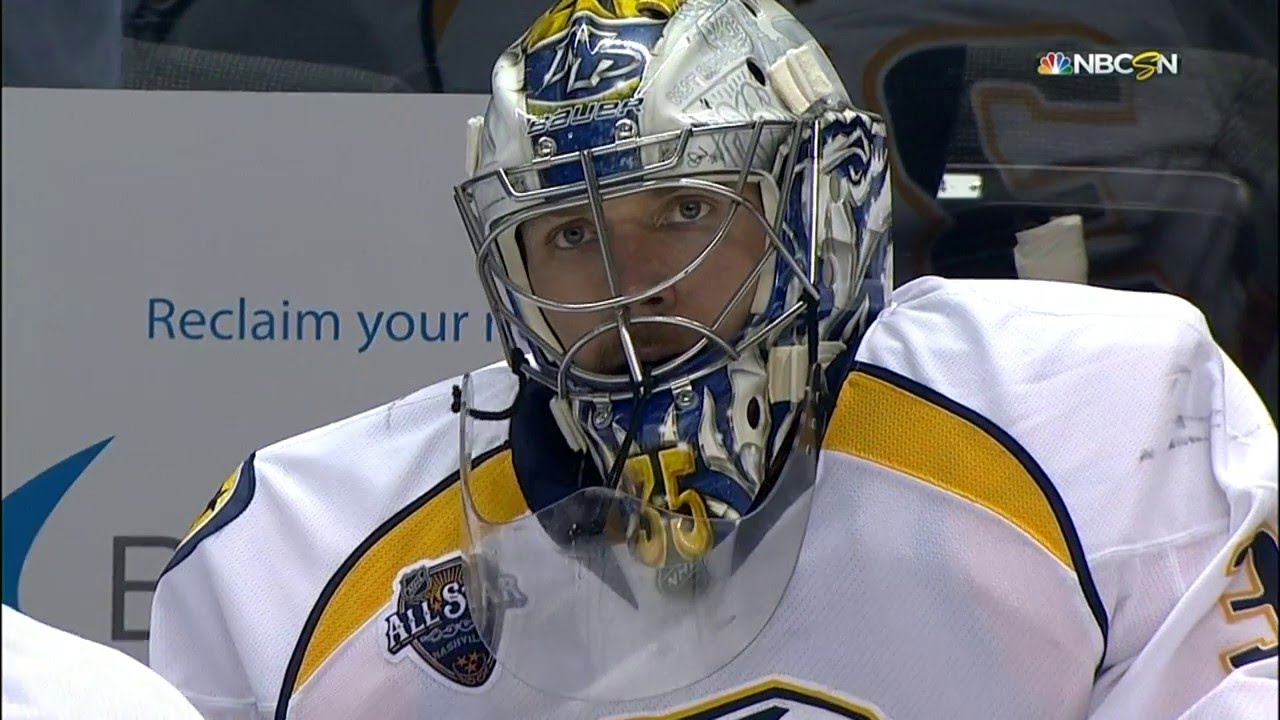 Pekka Rinne loses the net in Game 7 with two costly technical mistakes