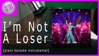 Video thumbnail of ""I'm Not A Loser" - The SpongeBob SquarePants Musical【Piano Karaoke Instrumental】"