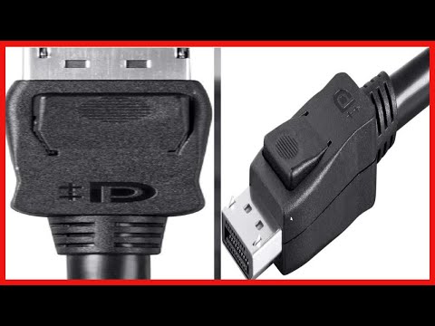 Monoprice DisplayPort 1.4 Cable - 1.5 Feet - Black | for Computer, Desktop, Laptop, PC, Monitor
