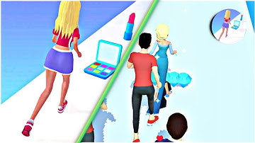 🔴🟡 MAKEOVER RUN ✅ ALL MAX LEVELS WALKTHROUGH IOS ANDROID GAMES 4K 3