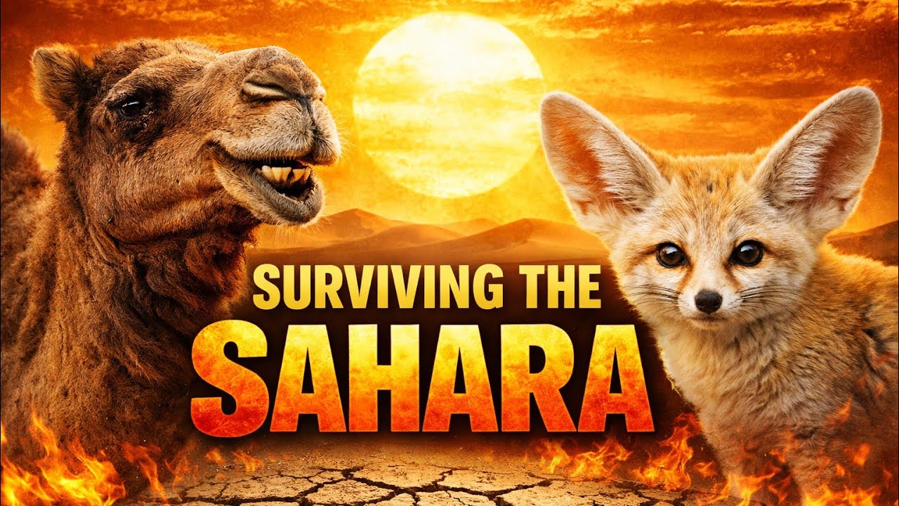 Surviving the Sahara: Nature’s Heat Warriors | Desert Animals Documentary 