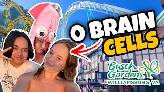 The WEIRDEST Day Ever at Busch Gardens Williamsburg! Vlog