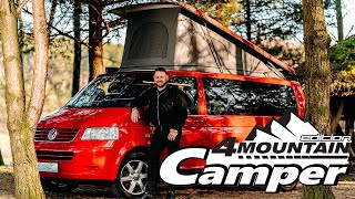 Zbudowaliśmy Kampera na aucie Volkswagen Caravelle 3.2 VR6 long nowy projekt Camper4mountain