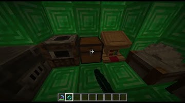 What is inside an Emerald block