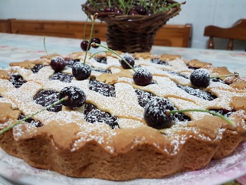 Video: Crostata Alla Crema Di Ciliegie