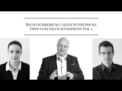 Rechtschreibung: Gedächtnistipps für schwierige Wörter