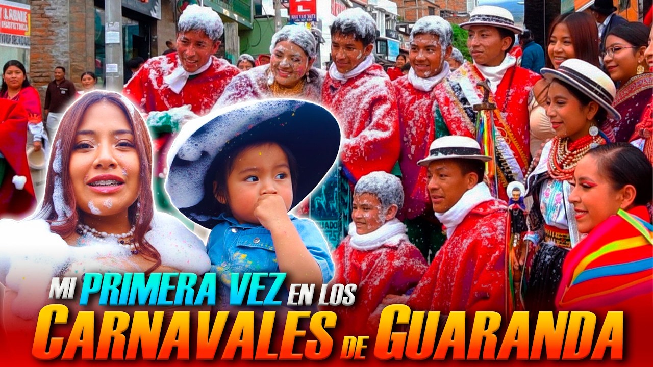 Mi primera vez en los Carnavales de Guaranda 🎉💦