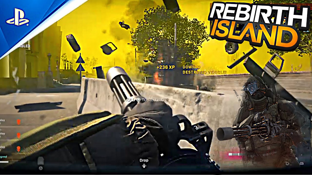 Warzone Rebirth island JUGGERNAUT Gameplay (No commentary) New Map