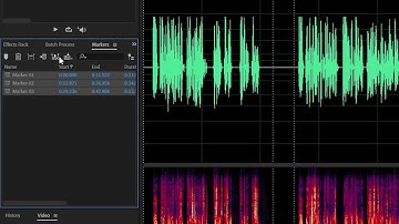 How to make split files in Adobe Audition.