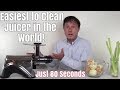 Easiest to Clean Juicer in the World... Just 80 Seconds