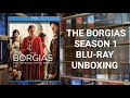 THE BORGIAS SEASON 1 BLU-RAY UNBOXING + MENU