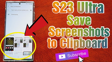 Samsung Galaxy S23 Ultra How to Save Screenshots to Clipboard & Also How to keep them Pinned