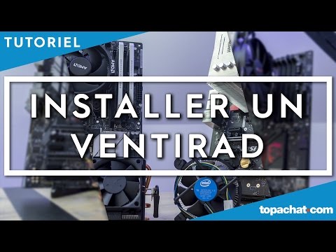 Vidéo: Comment Installer Un Ventilateur Sur Un Processeur