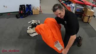 Reserve repack with long ear methods - with Derek Thomes  تطبيق المظلة الاحتياطية screenshot 1