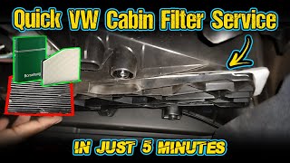 How To Replace A Cabin Filter | VW Golf/Jetta Mk5 by Overide 58 views 6 days ago 5 minutes, 34 seconds