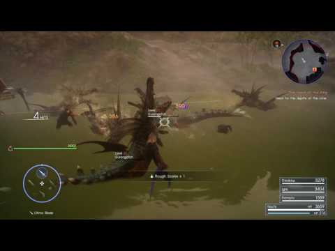 Video: Final Fantasy 15 Chapter 10 - The Hand Of The King, Utforsker Fodina Caestino Mine, Sjefskamp I Malboro