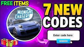 ⚠️NEW CODES⚠️MIDNIGHT CHASERS CODES IN MARCH 2026 - ROBLOX MIDNIGHT CHASERS CODES 