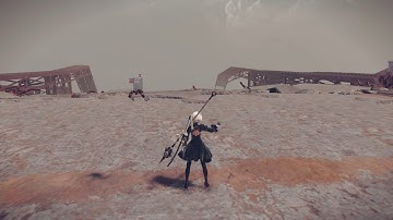 NieR Automata : How to get Large Sword Virtuous Treaty  By Shiloli [ShiroSanZZ]