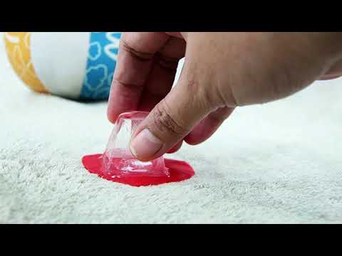 Jak usunąć gumę do żucia z dywanu