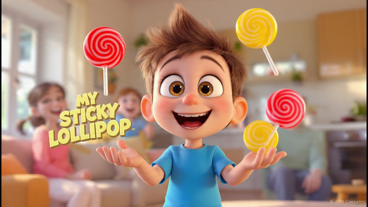 Guarda Lollipop Song 🍭| My Sticky Lollipop | Fun Color Song for Kids su YouTube Guarda Lollipop Song 🍭| My Sticky Lollipop | Fun Color Song for Kids su YouTube