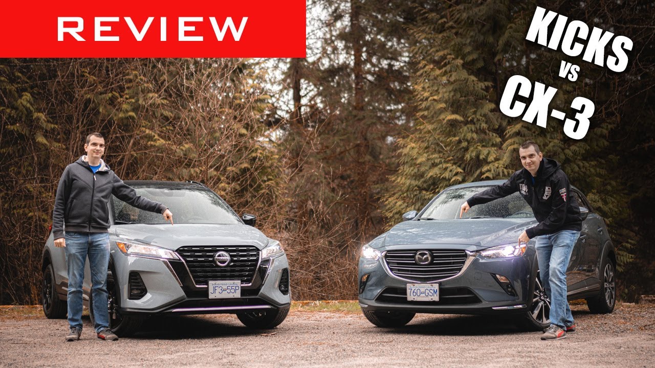 Сравнительный обзор: Nissan Kicks 2021 года против Mazda CX-3 2021 года / Битва субкомпактных кро...