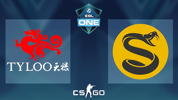 CS:GO - TyLoo vs. Splyce [Mirage] - ESL One Cologne 2016 Offline Qualifier - Round 4