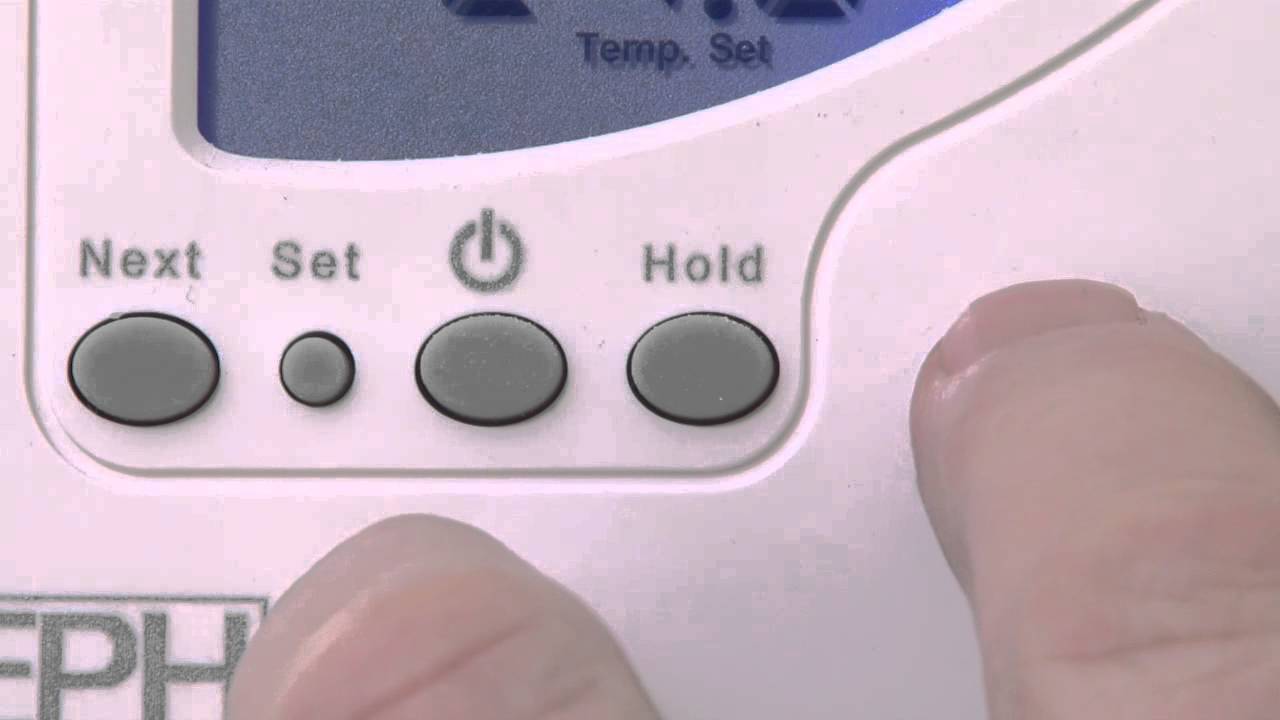 Video: How to program your thermometer (EPH controls) - YouTube