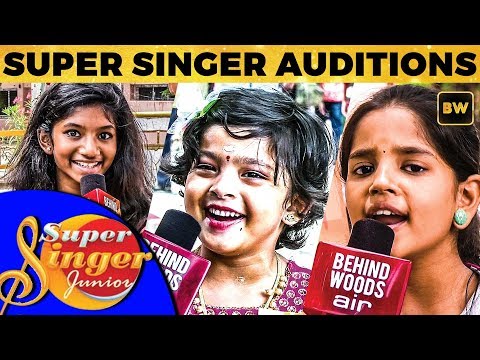 NEW SEASON: Vijay TV Super Singer Junior Auditions! | Exclusive