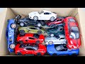 Box Full of Model Cars -Lykan Hypersport, BMW M4, Mazda Mx5, Ferrari Sf90, Lamborghini Veneno BMW i8
