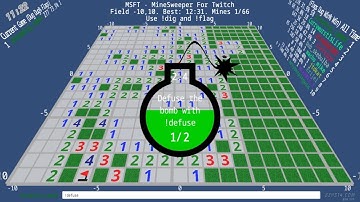 Bomb Scare - MineSweeper For Twitch (MSFT) - Spark Edition