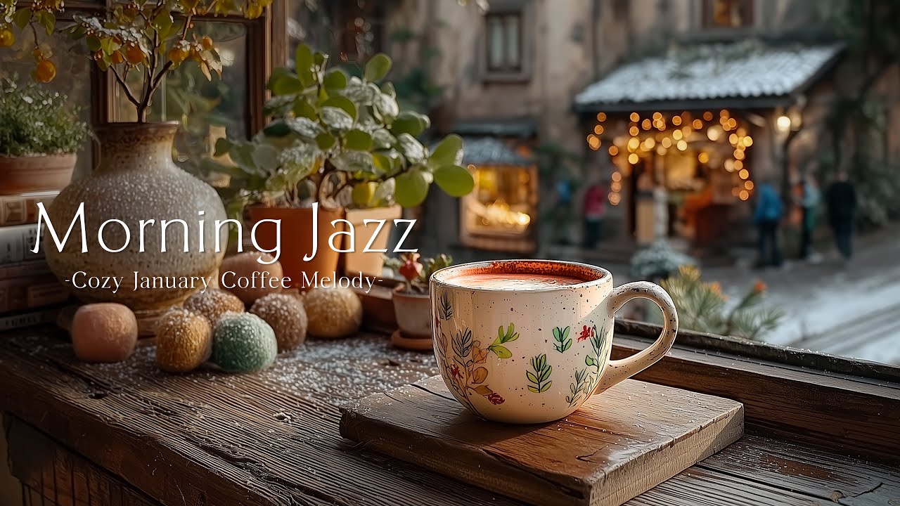 January Morning Jazz 🌸 Relaxing Background Music & Soothing Spring Bossa Nova for Work and Study