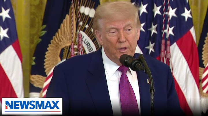 Trump on possible Iran strike: It could very well happen