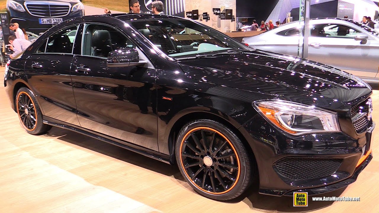 2016 Mercedes Cla250 4matic Orange Edition Exterior Interior Walkaround 2016 Detroit Auto Show