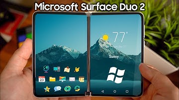 Microsoft Surface Duo 2 - OFFICIAL LOOK!