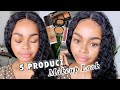 5 Makeup Product Challenge| No Foundation Makeup Look For Beginners