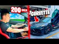 ARREGLÉ MI CORVETTE 2023 DEL CHOQUE Y LO PRUEBO A FONDO EN LA CARRETERA *200 km/h* - Yair17