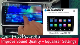 Configure Equalizer Settings - Improve Sound Quality #blaupunkt #keylargo #android #980 #audio screenshot 4