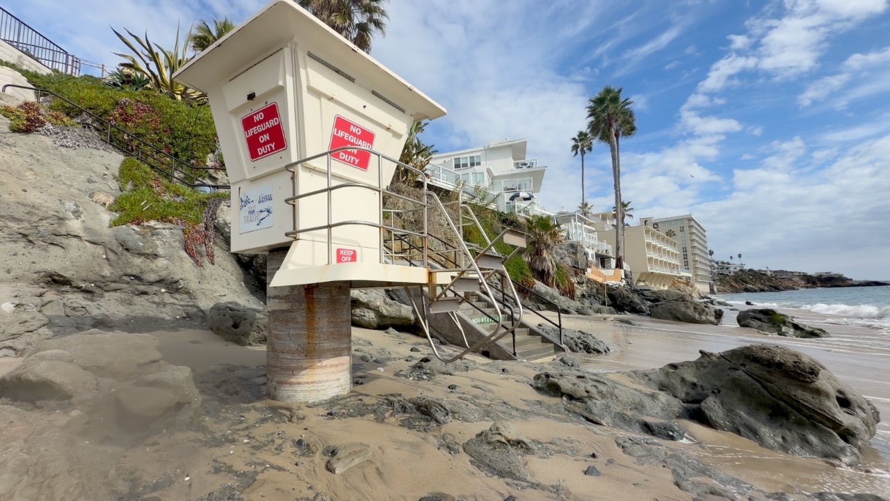 Laguna Beach Has Taken A Beating From The Kelvin Wave.