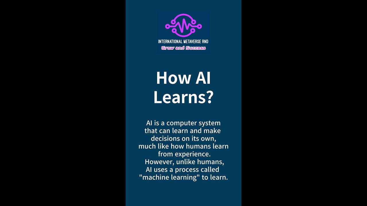 how AI learns -1 / ai는 어떻게 학습하는가?-1 - YouTube