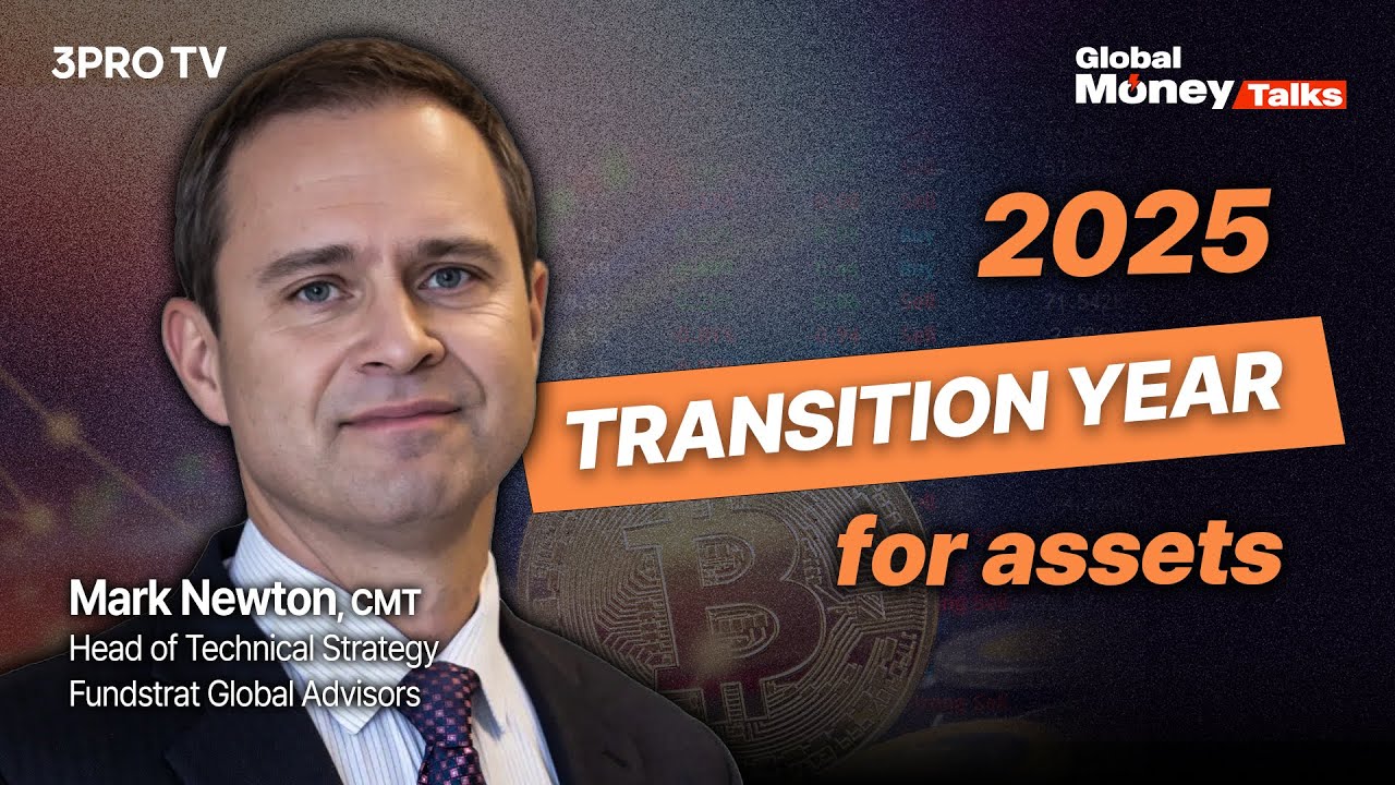 Mark Newton: S&P 500 tops in H1'25, Bitcoin to 110k before significant correction