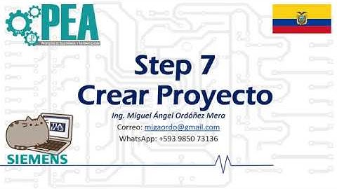 STEP 7 - ADMINISTRADOR SIMATIC [1]: Crear proyecto