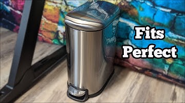 The Perfected Sized Small Trash For Narrow Spaces!