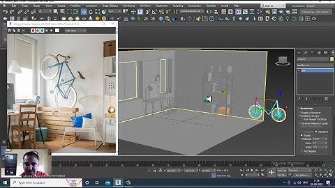 3DsMax Tutorials, Learn 3D Modeling an Interior ( Store Room ) from Scratch in 3dsmax ( Part 5)