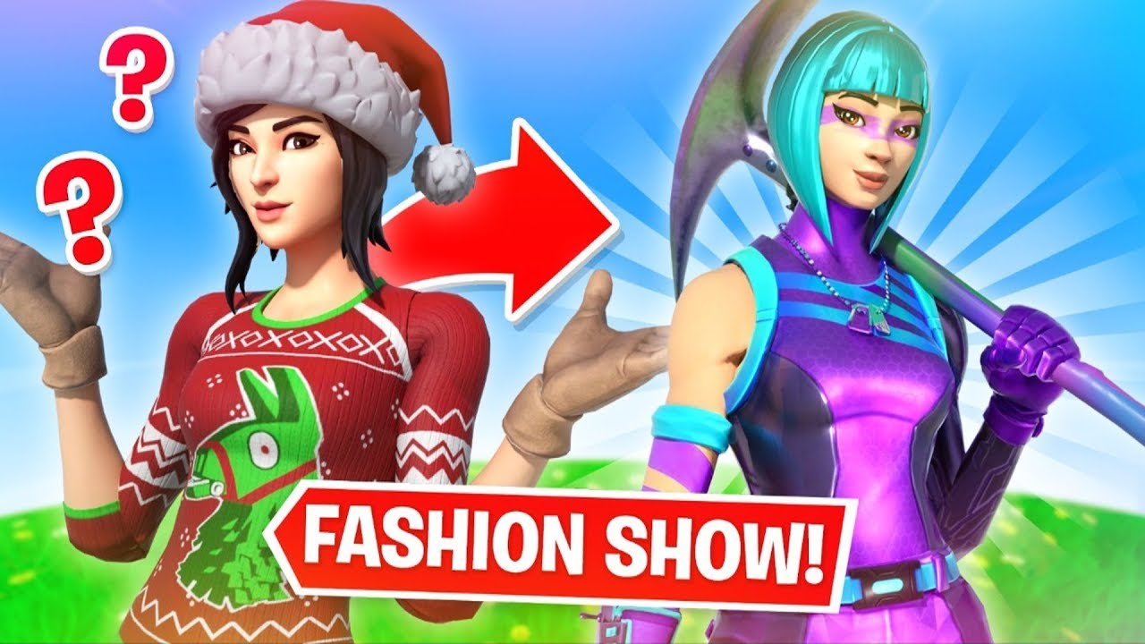 FORTNITE FASHION SHOW LIVE ALSO CREATIVE EU (Custom matchmaking) 